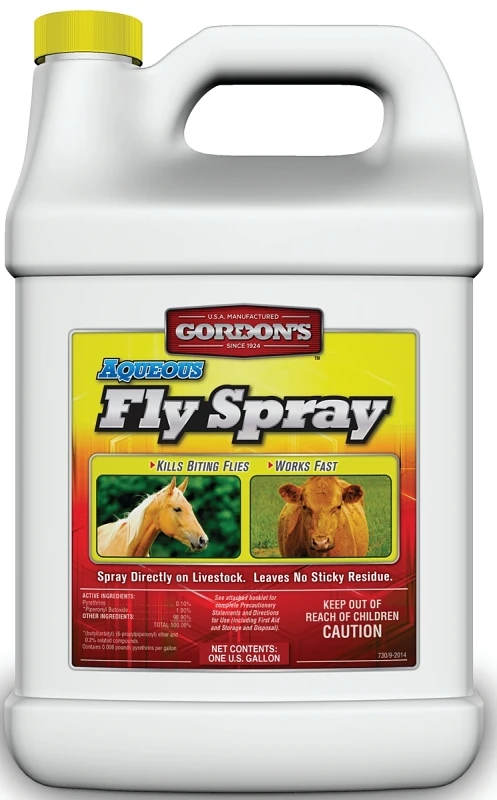 Aqueous Fly Spray, Ready-to-Use, Gallon