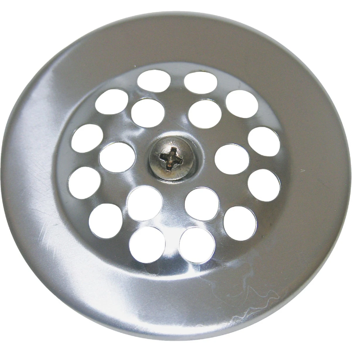 Bathtub Drain Cover With Screw, Chrome