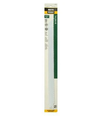 Reciprocating Saw Blade, 6-TPI, Bi-Metal/Cobalt, 6 In., 2-Pk.