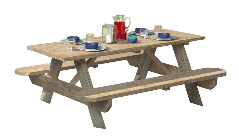 Patio Picnic Table Kit, 6-Ft.
