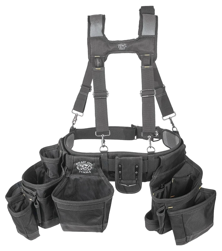 Framer's Tool Bag Set with Belt & Suspenders