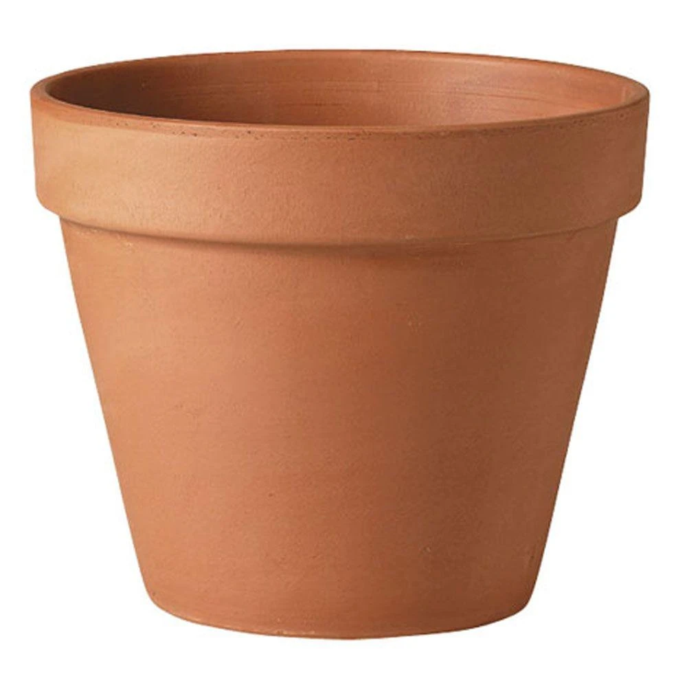 Clay Planter, Terra Cotta, 18-In.