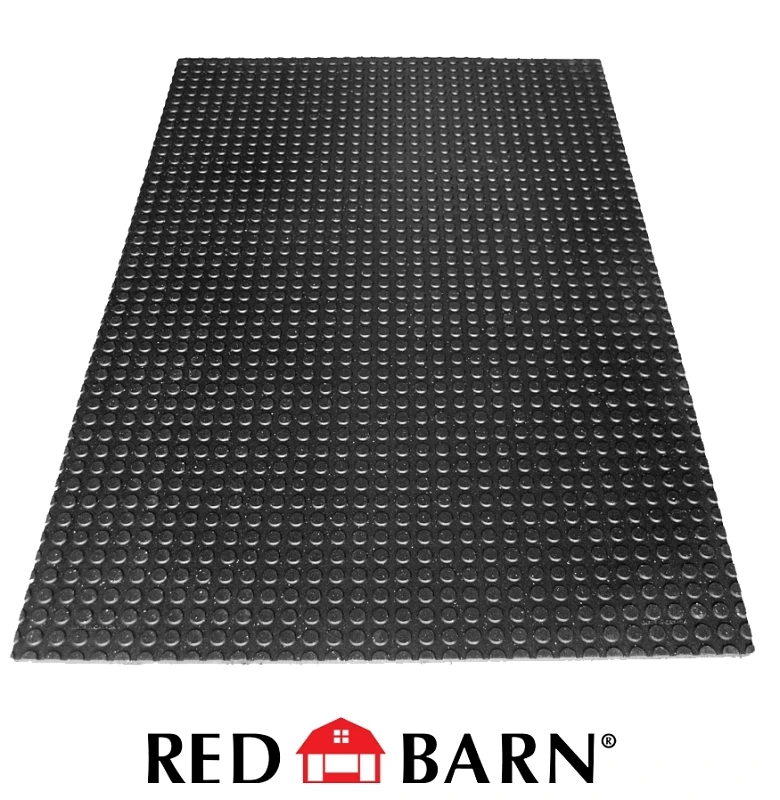 Equine Stall Mat, Rubber, 4 x 6 In.