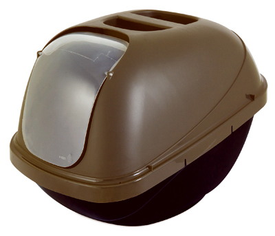 Cat Litter Pan, Hooded, Plastic, Jumbo