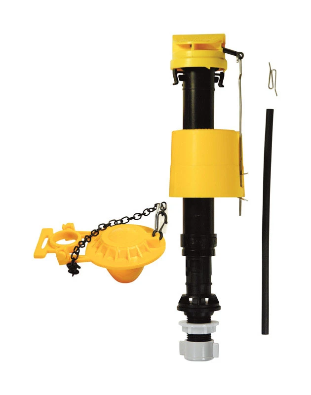 Adjustable Anti-Siphon Toilet Tank Valve/Flapper Kit