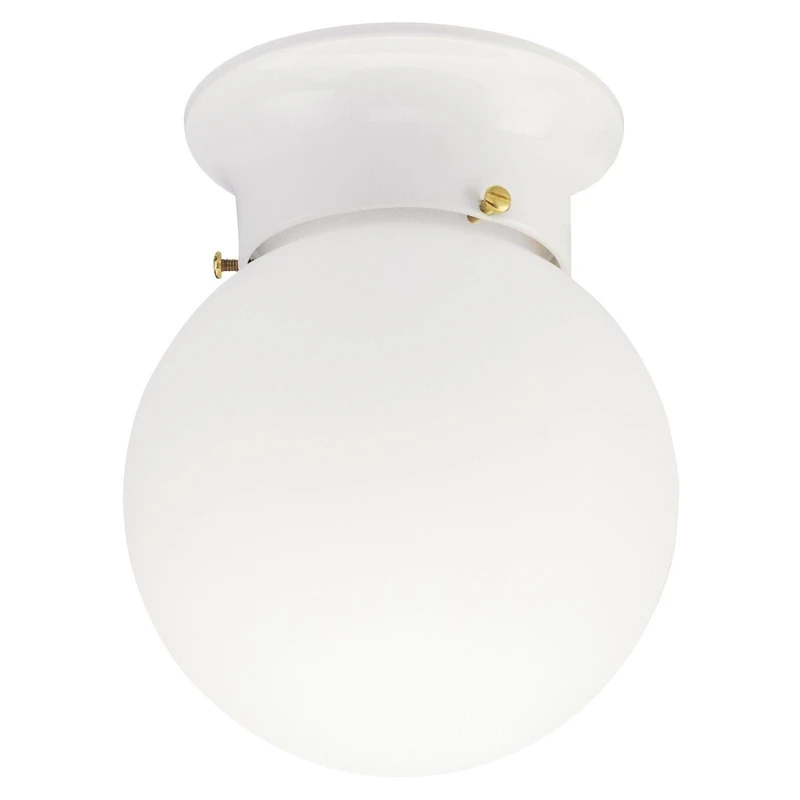 6-Inch Single-Light Ceiling Fixture