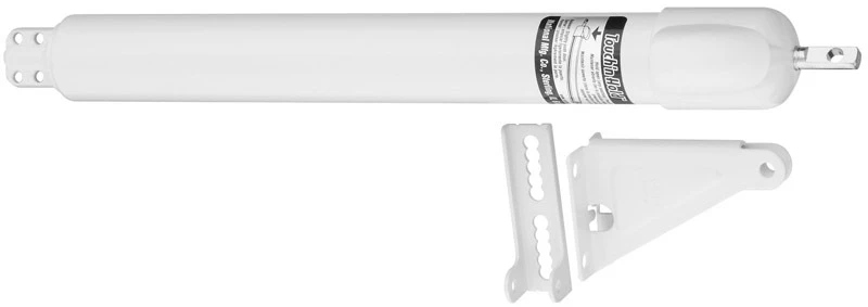 Touch N' Hold Door Closer, White