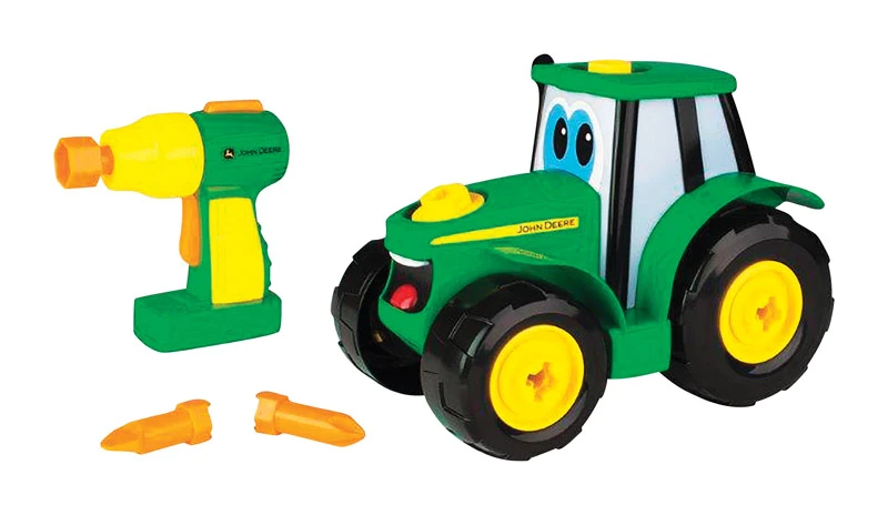 John Deere 15-Pc. Build A Johnny Tractor Set