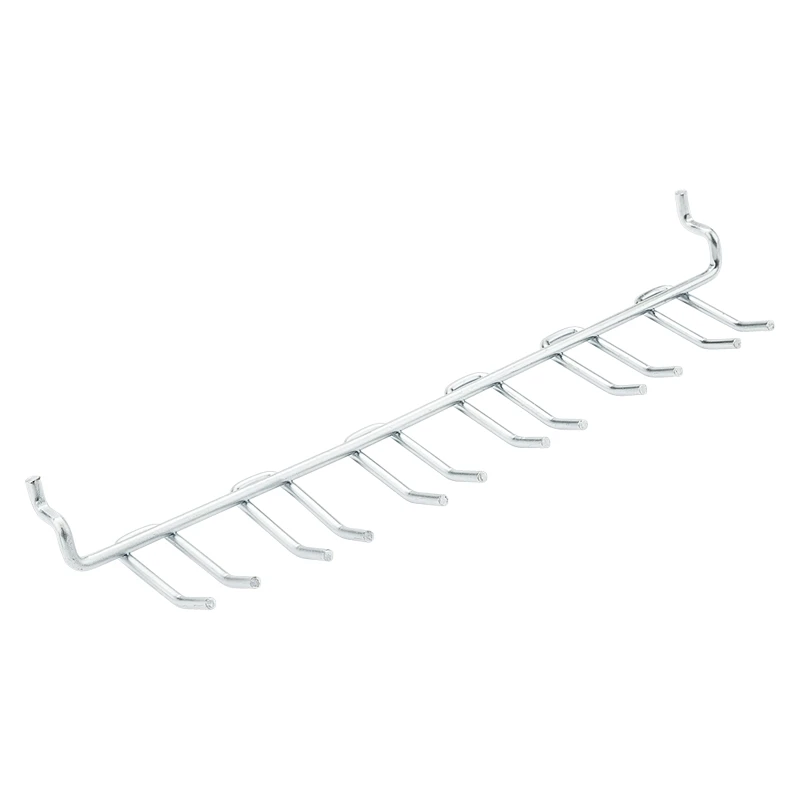 Pegboard Multiple Tool Holder, Galvanized Steel, 1-1/2 In.