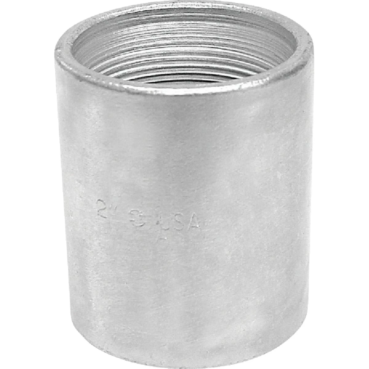 Galvanized Merchant Pipe Coupling, 1-1/2 In.