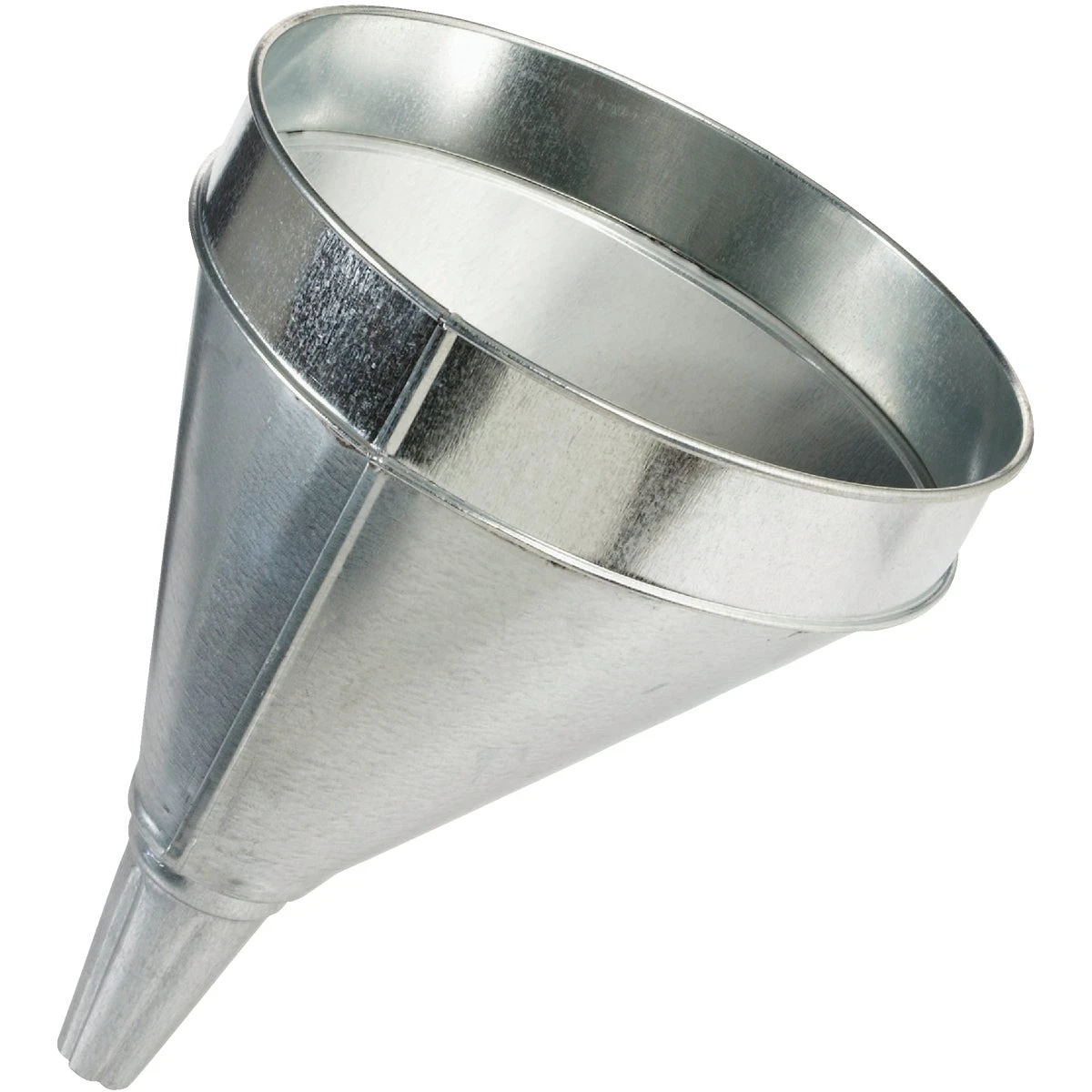 Galvanized Oil Funnel, 10-1/2 In., 6 Qt.