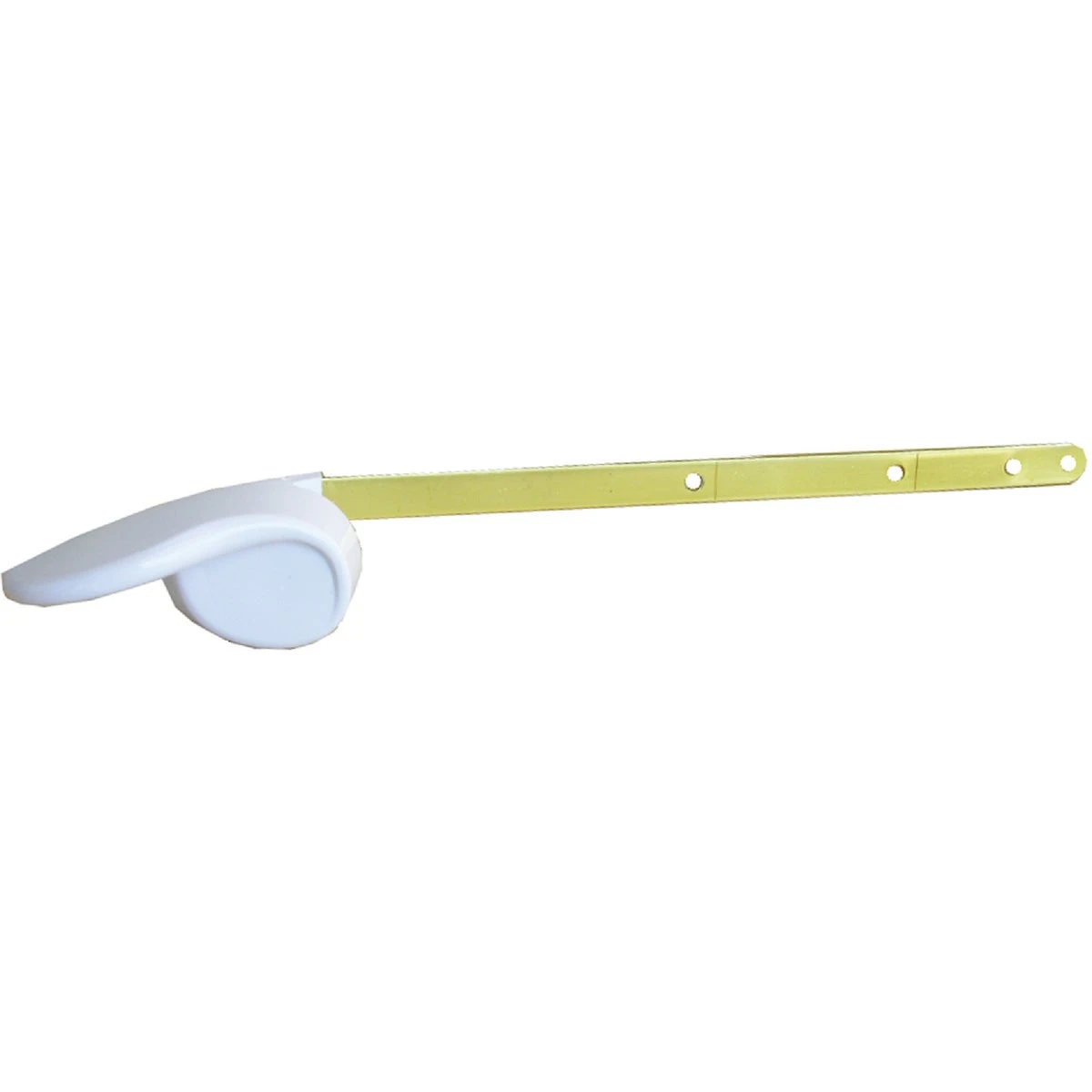 Toilet Tank Flush Lever, White