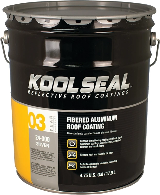 Aluminum Roof Coating, 4.75 Gals.