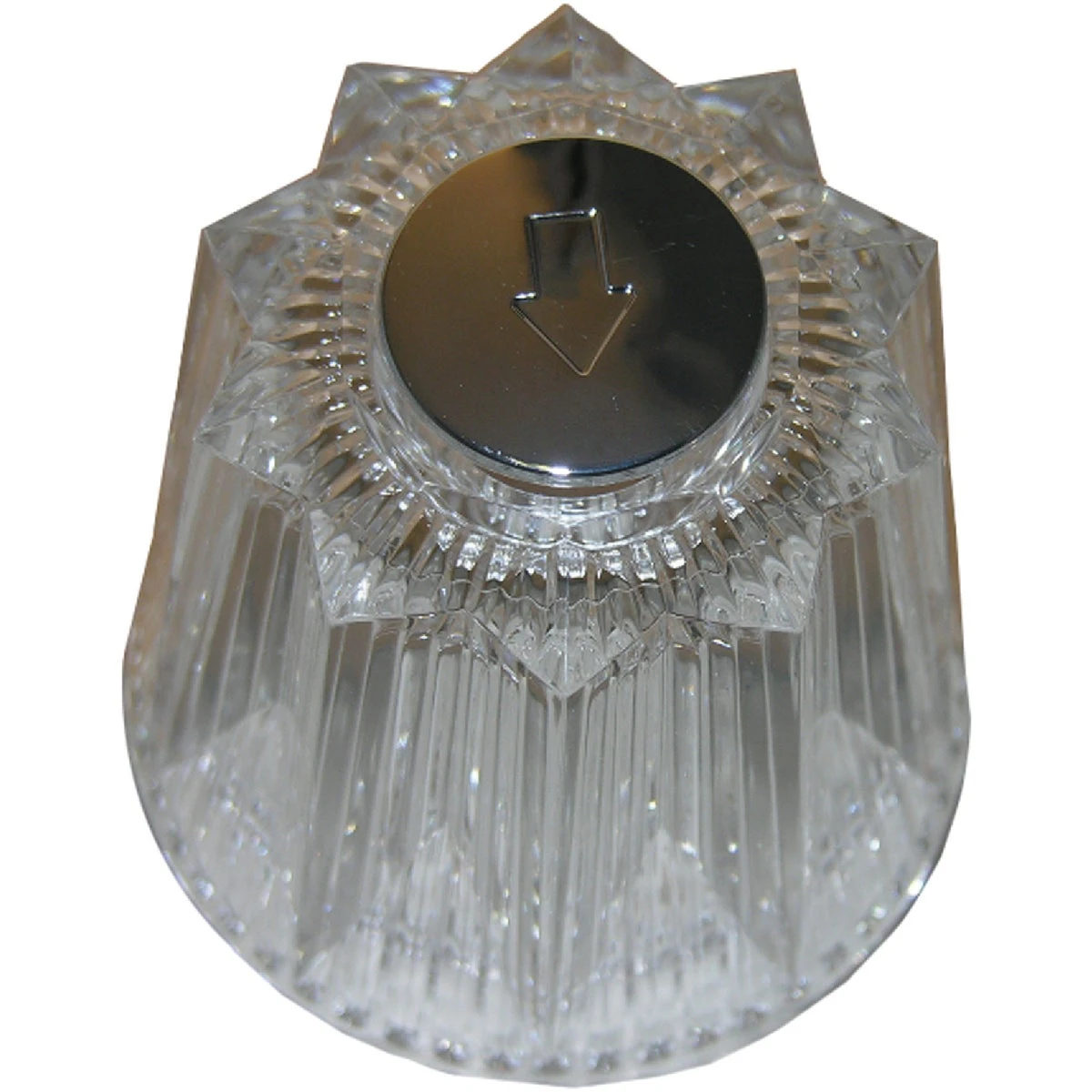 Faucet Handle, Large Windsor, Clear