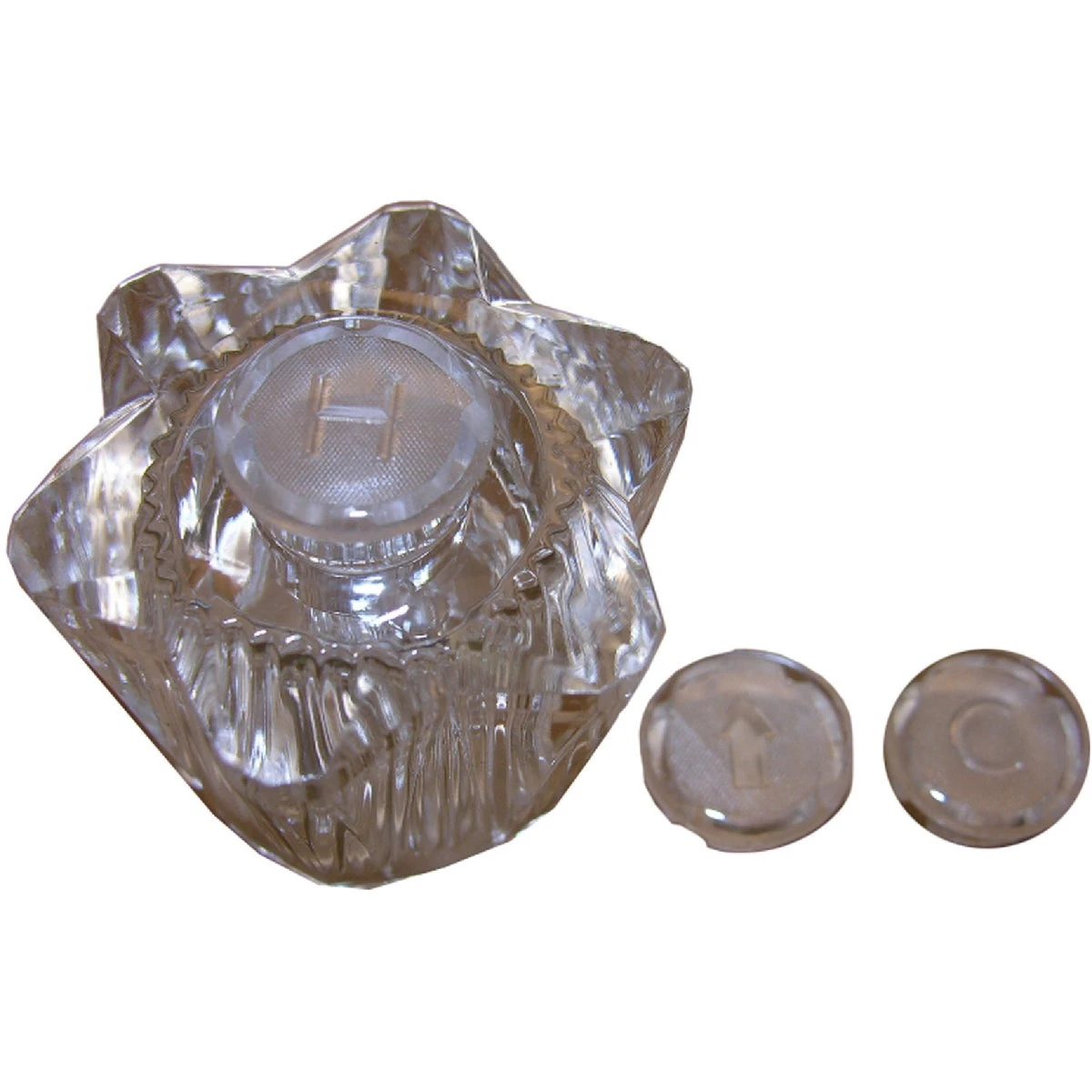 Streamway Faucet Handle, Old Style, Clear