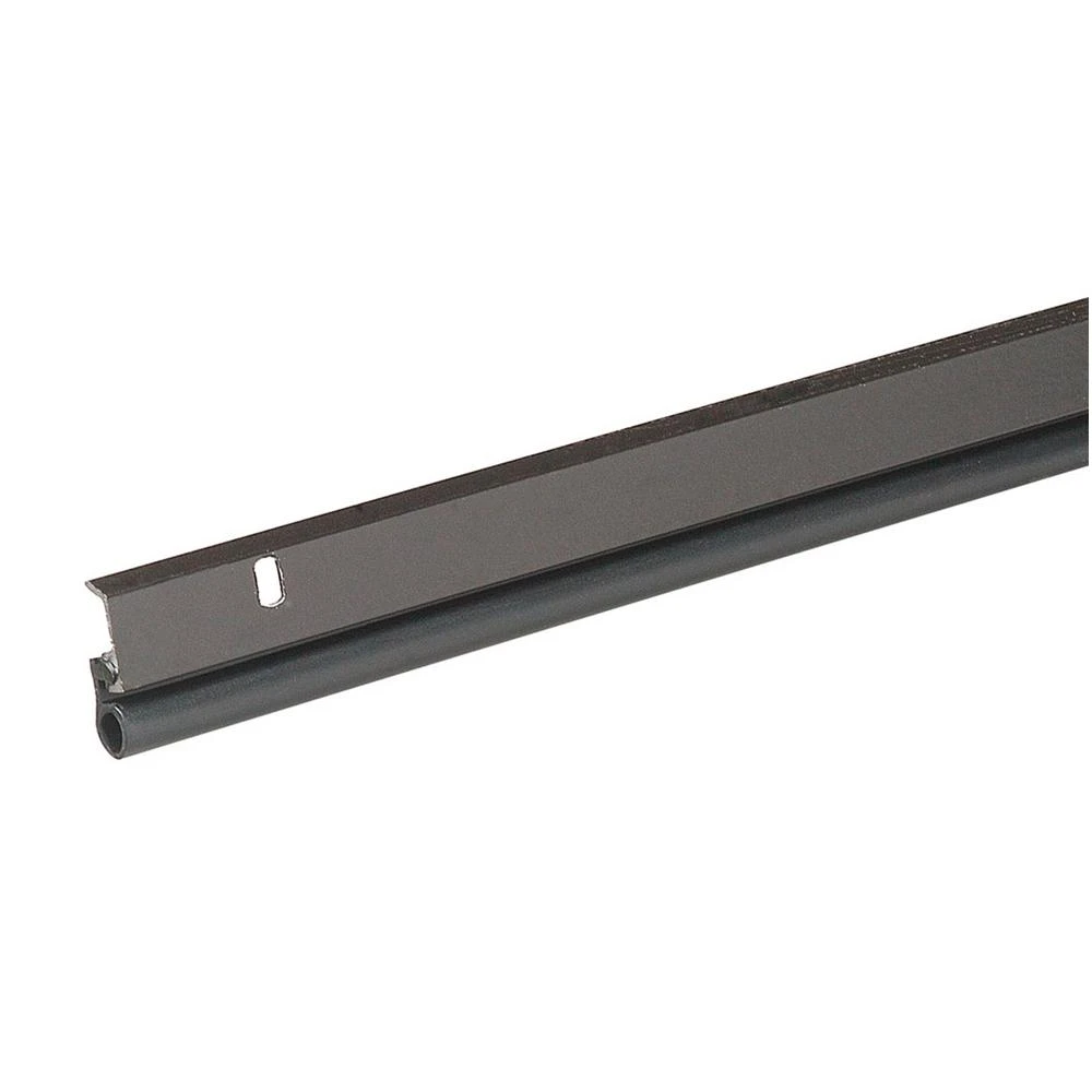 Aluminum & Vinyl Door Seal Set, Bronze, 17 Ft.