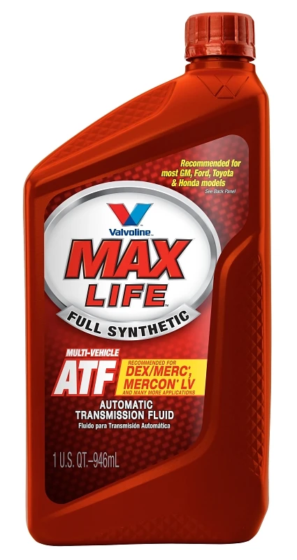 Maxlife Automatic Transmission Fluid, Multi-Vehicle, Synthetic, 1 Qt.