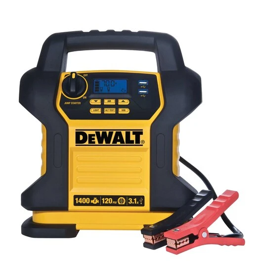 Jump Starter With Air Compressor, 120 PSI