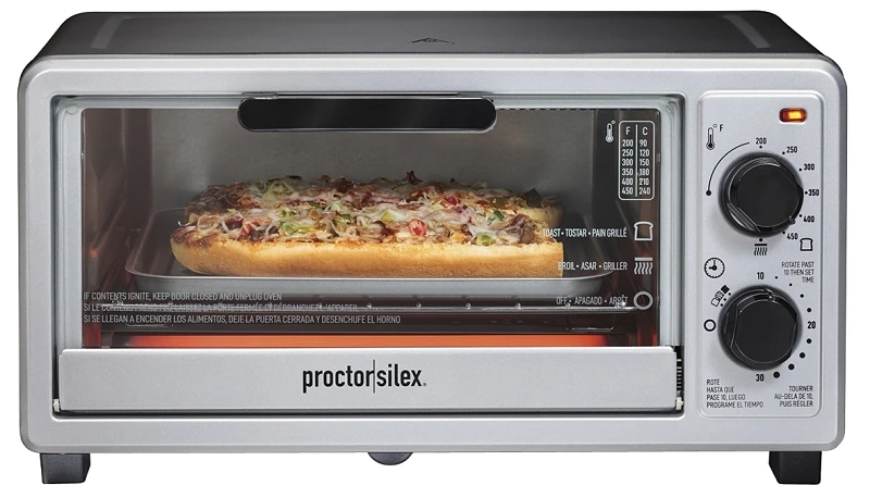 4-Slice Toaster Oven Broiler