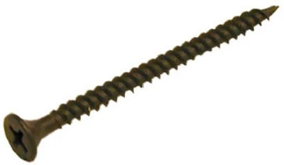 Drywall Screws, Phosphate Finish, Hardened Steel, Fine, #6 x 1.25-In., 100-Pk.