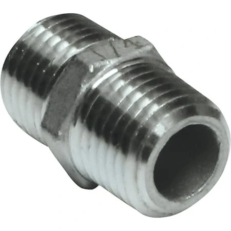 Stainless Steel Hex Nipple 1/2 Inch X 3 Inch Pipe Fitting