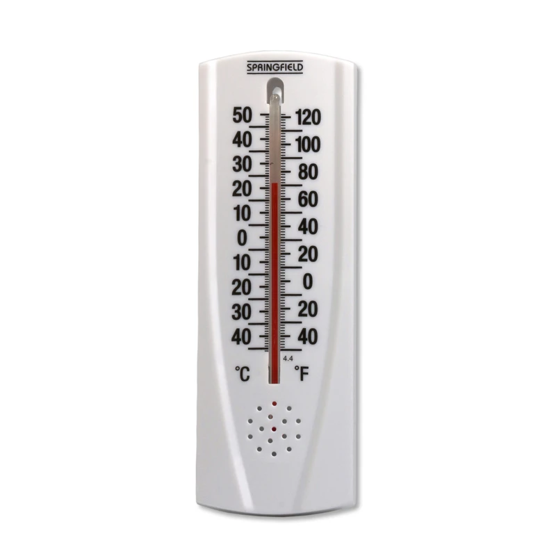 Taylor Springfield Tube Thermometer - White Plastic - Model 90110