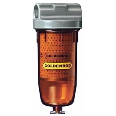Goldenrod Fuel Tank Filter, 1-In. NPT Top Cap
