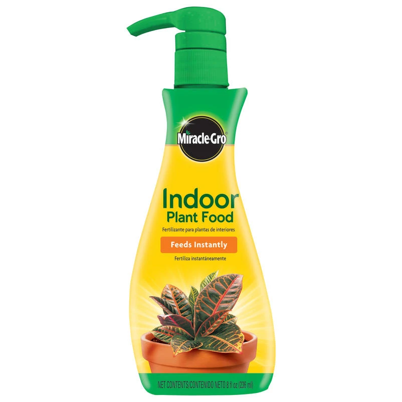Miracle‑Gro 8 oz Liquid Plant Food – Balanced 1‑1‑1 Fertilizer for Indoor & Outdoor Plants