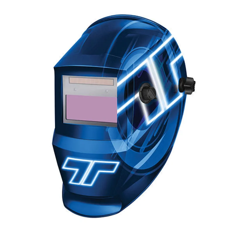 ADJUSTABLE AUTO DARK FACE SHIELD
