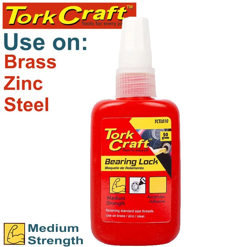 BEARING LOCK MEDIUM STRENGTH FOR STD SIZED CYLINDRICAL PARTS – YELLOW