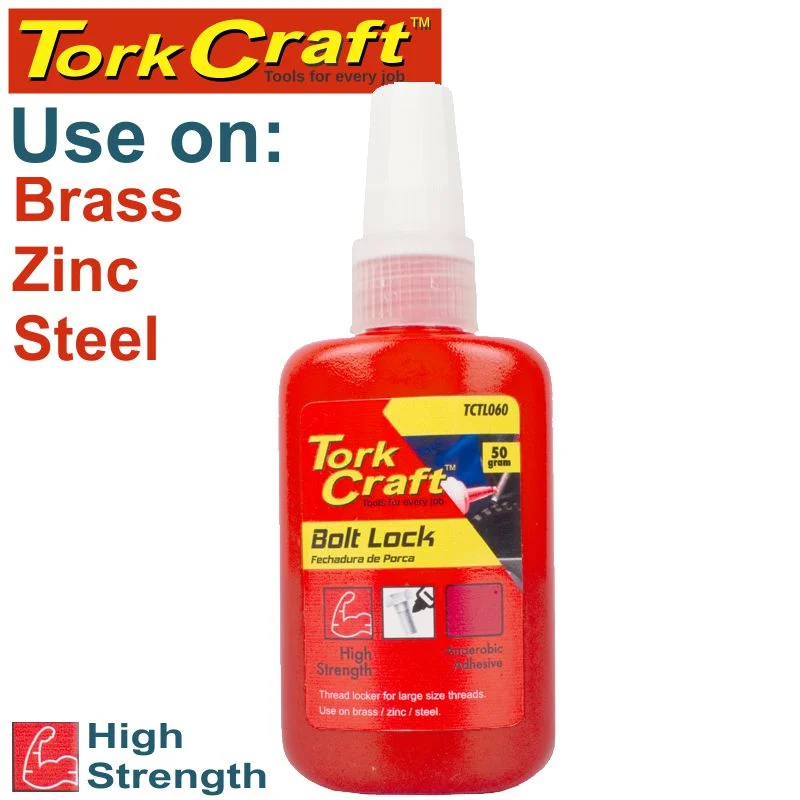 BOLT LOCK HIGH STRENGTH FOR LARGE SIZED THREADS – RED – 50G