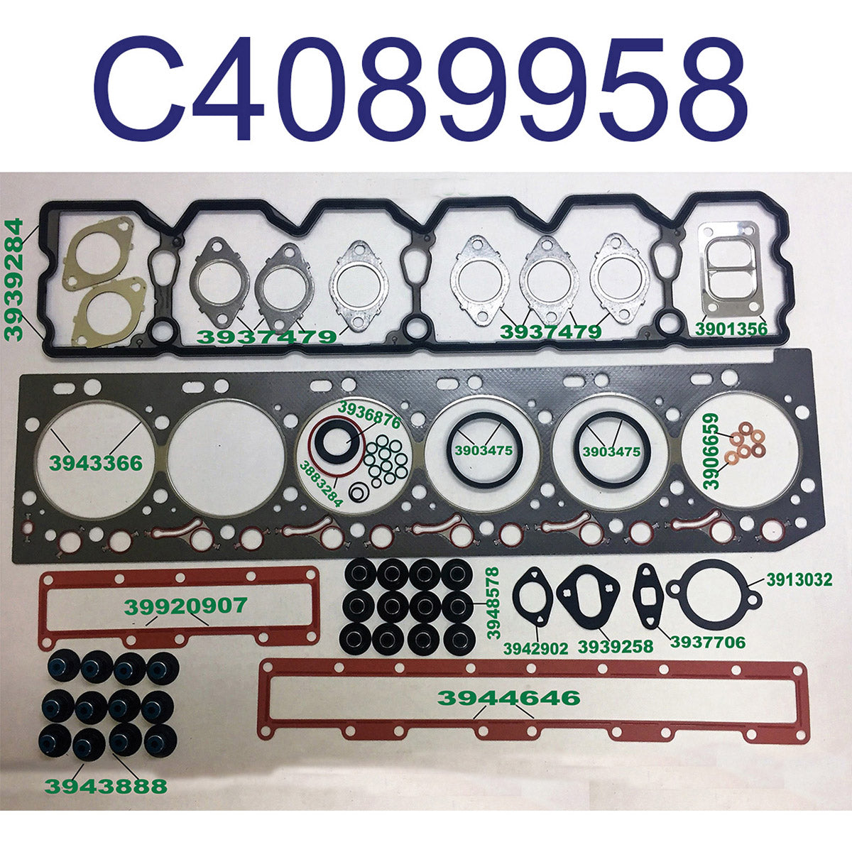 Maxiforce Cylinder Head Gasket Set QSC 8.3 for Cummins 4089958