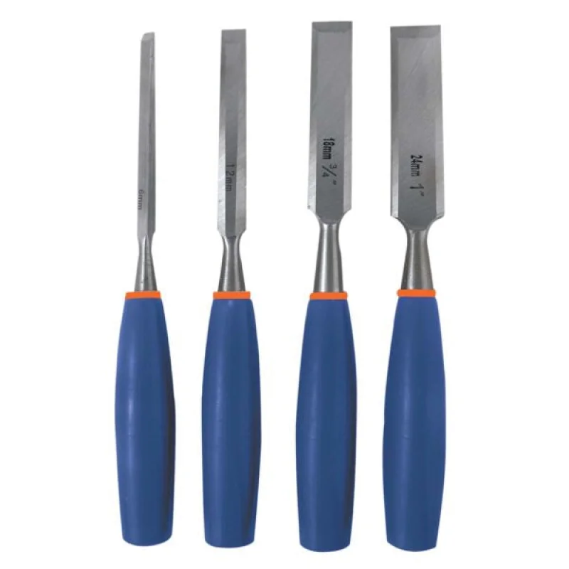CHISEL WOOD 4-PCE BLUE SHARP