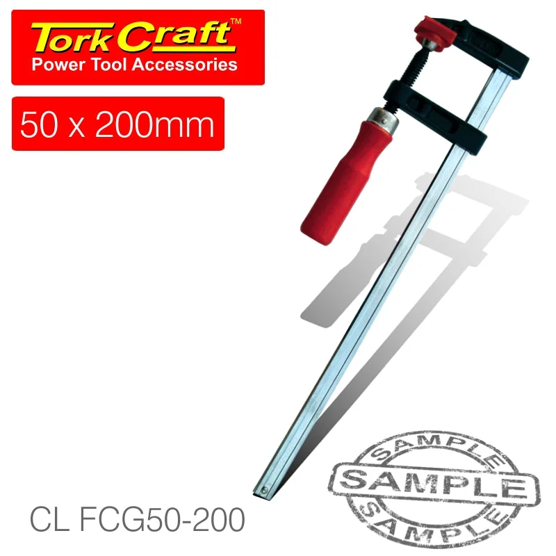 CLAMP GERMAN F-TYPE 50 X 200MM
