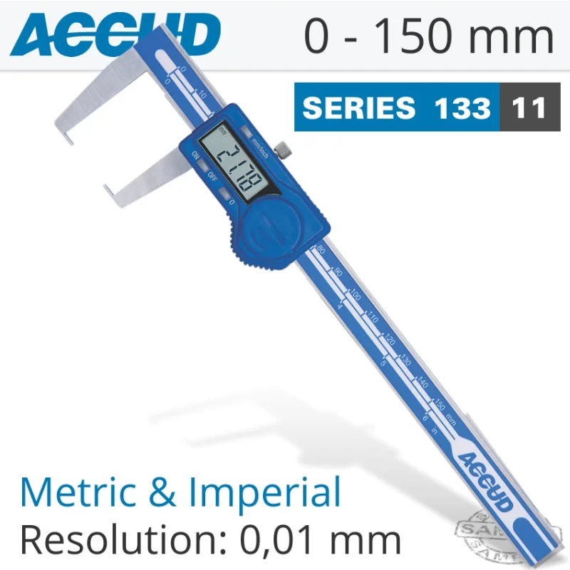 DIGITAL OUTSIDE NECK CALIPER 0-150MM/0-6′