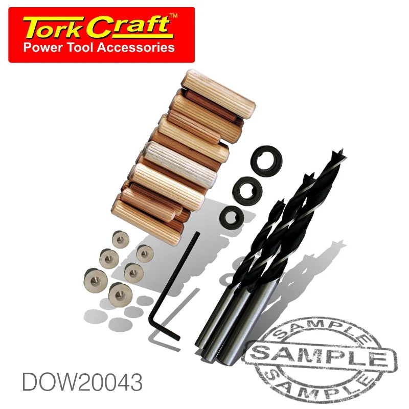 DOWEL KIT 6/8/10MM – 43 PIECE