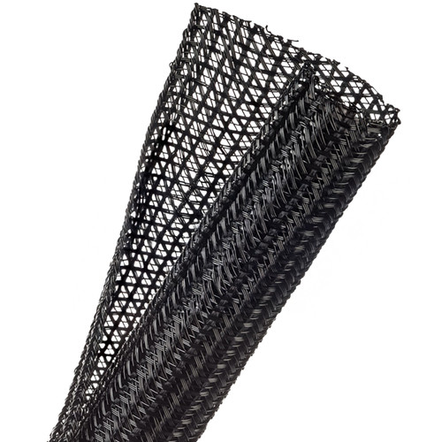 Techflex F6N0.75BK Flexo F6 3/4 in. x50 ft. Braided Sleeve, Black