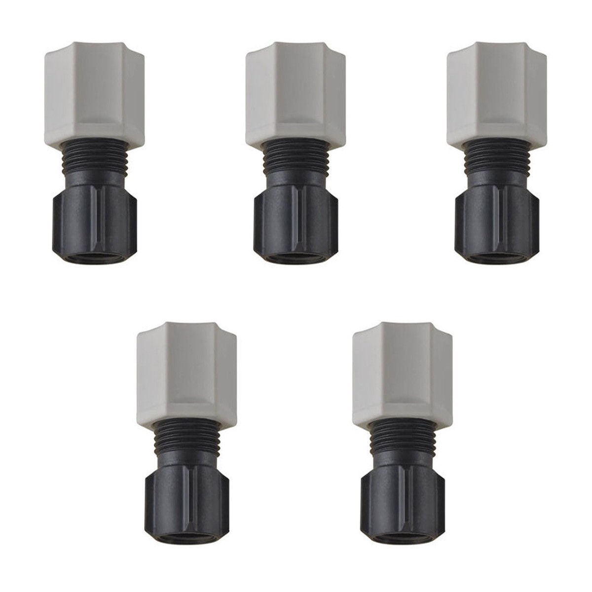 Feed Pump Connecting Nuts With Adapters - 3/8 Inch - Package of 5