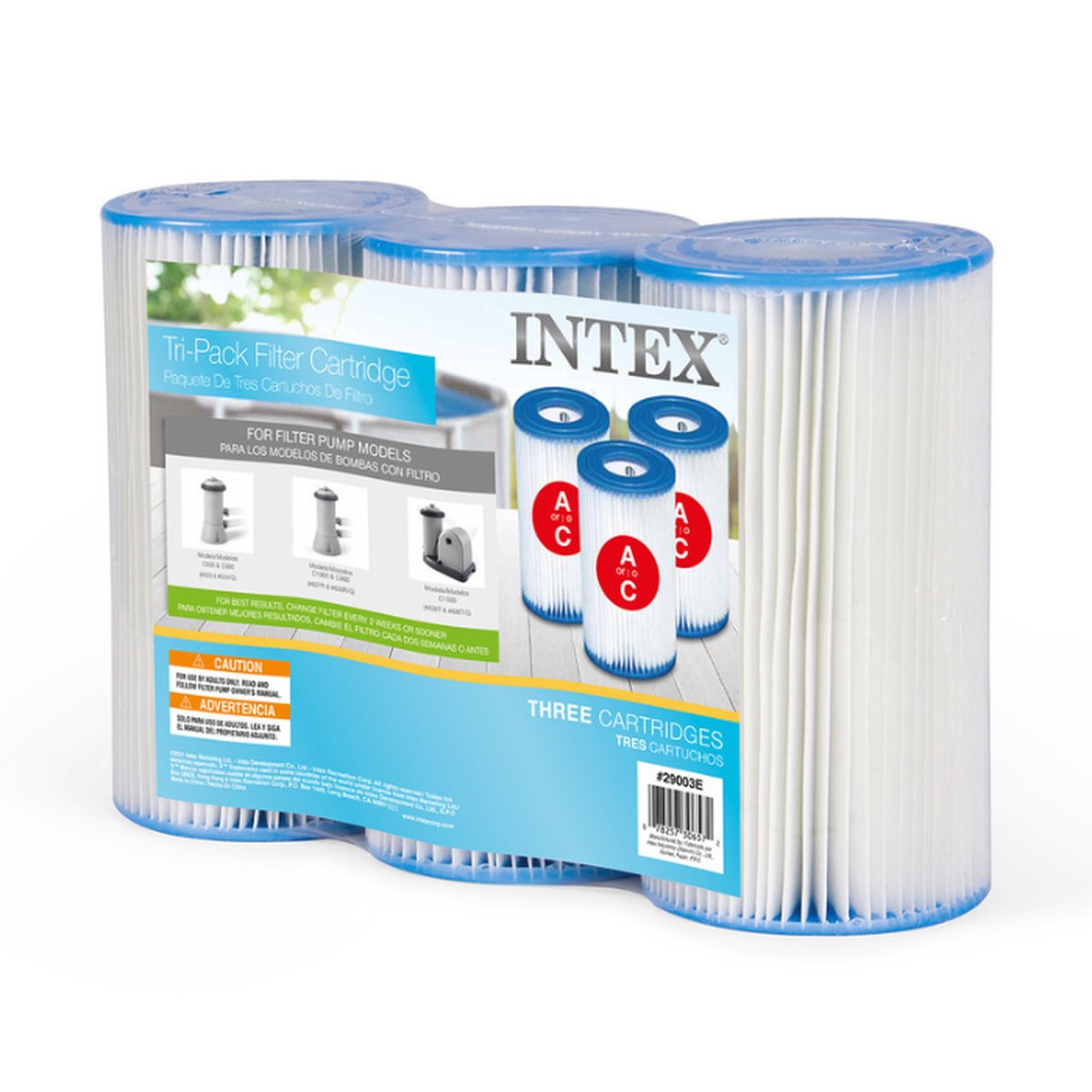 Filter Cartridge A Tri Pack - Intex - 29003