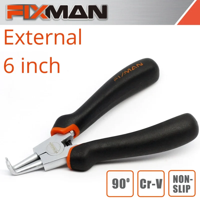 FIXMAN EXTERNAL CIRCLIP PLIERS 6’/145MM90 DEG