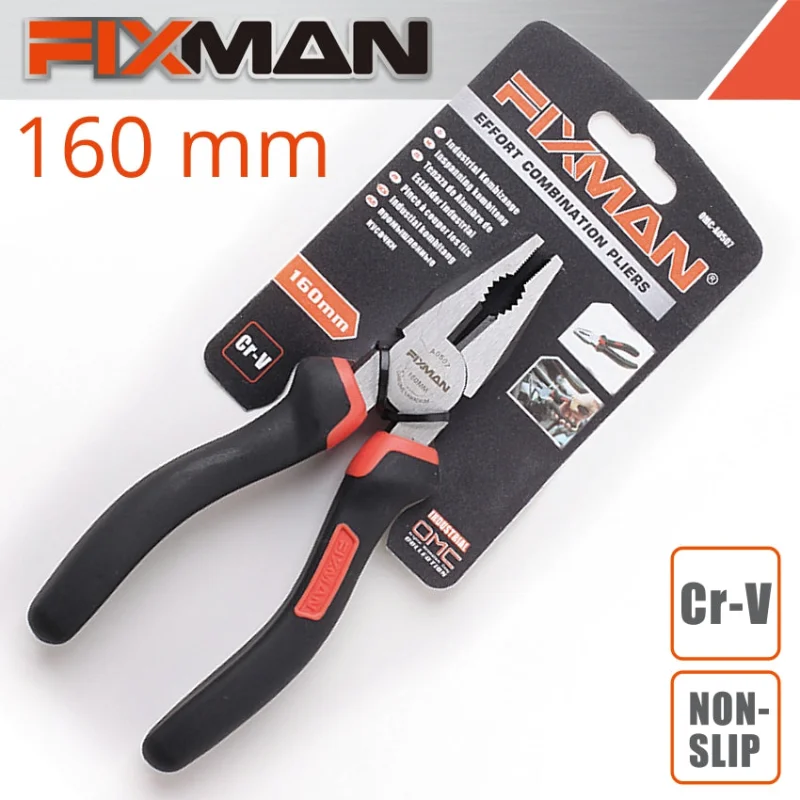 FIXMAN INDUSTRIAL COMBINATION PLIERS 6’/162MM