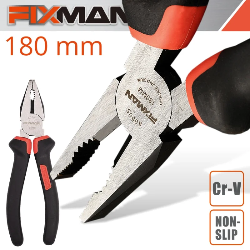 FIXMAN INDUSTRIAL COMBINATION PLIERS 7’/187MM