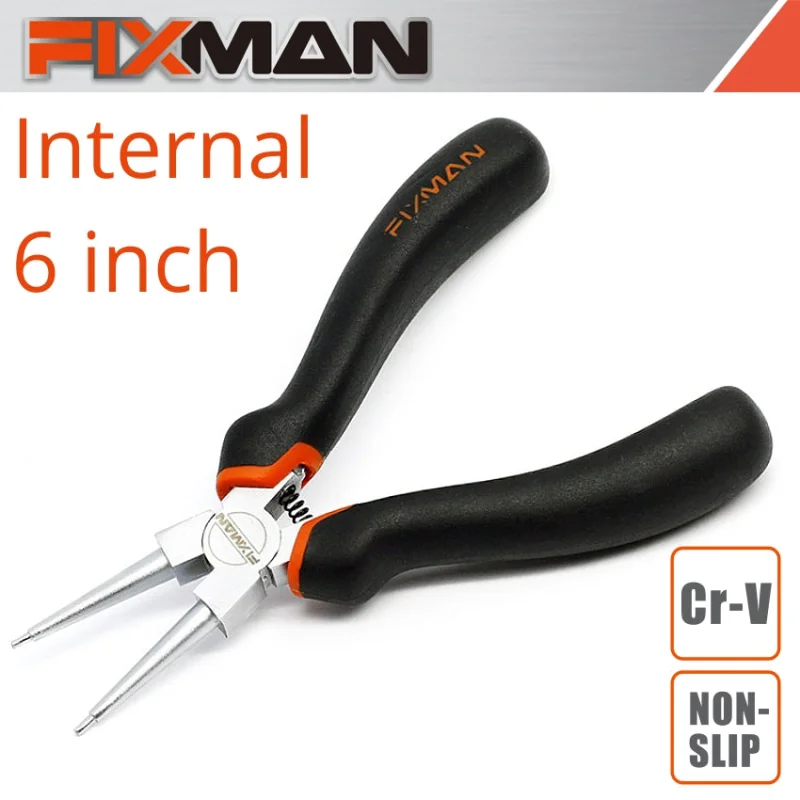 FIXMAN STRAIGHT INTERNAL CIRCLIP PLIERS 155MM 6′