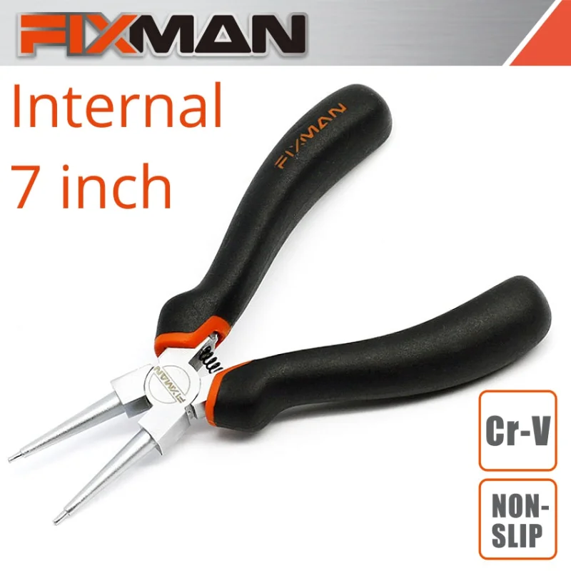 FIXMAN STRAIGHT INTERNAL CIRCLIP PLIERS 7’/175MM