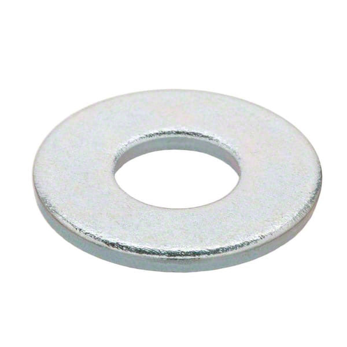 Flange Flat Washer - 1-1/4 Inches - Zinc Plated
