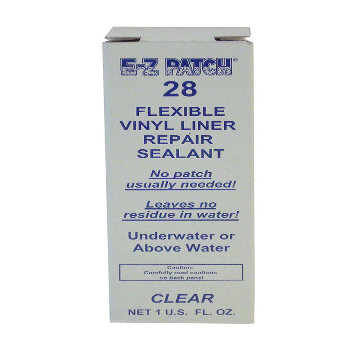 Flexible Pool Repair Sealant - Clear 1 Oz. Tube