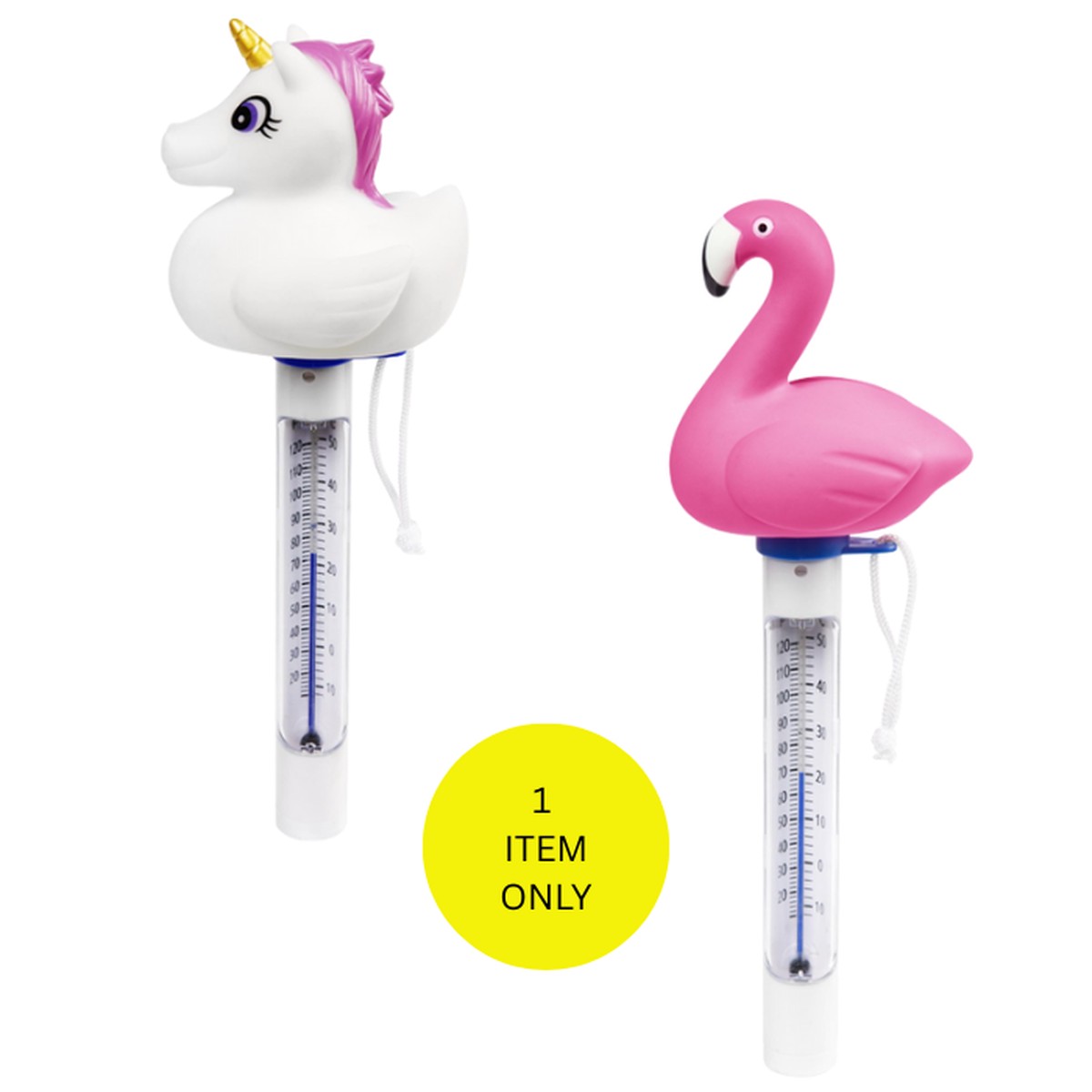 Flowclear Float Pool Thermometer - Character