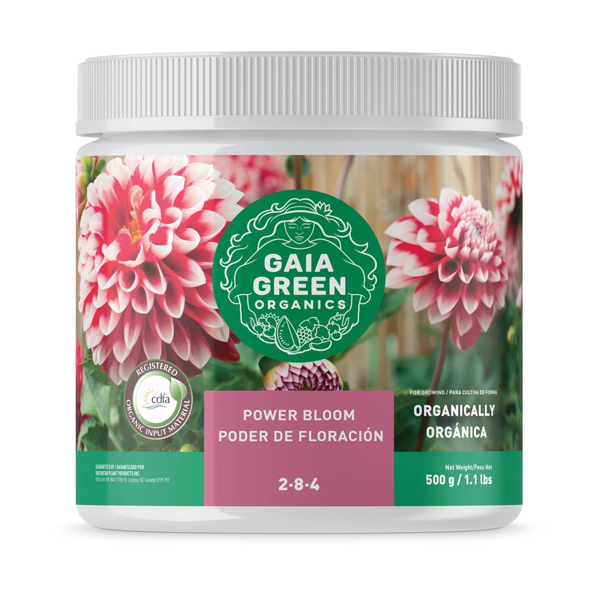GAIA GREEN 500 G Power Bloom for Root Development, Flowering & Fruiting Plants