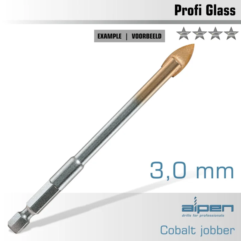 GLASS AND TILE DRILL BIT 3MM