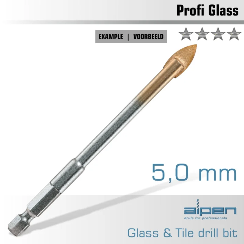 GLASS AND TILE DRILL BIT 5MM
